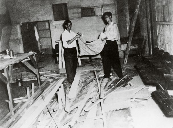 Galinheiro primeiro estudio 1948